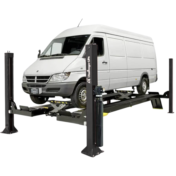 Challenger 4115XFO 4-Post Flat Deck Gen Svc Lift (15,000 – All