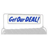 AA Get Our Deal Sign for 71-110 71-112 Tire Rack White