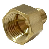 AA Brass Air Hose Reducer 1/2’ Female to 1/4’ Male - 45