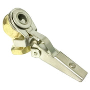 AA Brass Ball Foot Air Chuck With Clip - 1/4 FPT - Air Tools