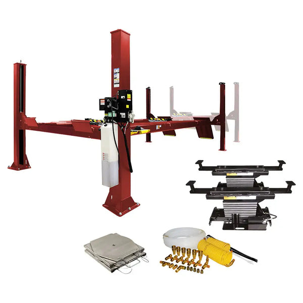 Challenger AR4115EAX Closed Front 4Post Alignment Lift (15,000 Lbs