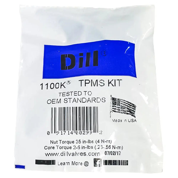 Dill TPMS Service Kit D1100K Complete TPMS Solution All Tire Supply