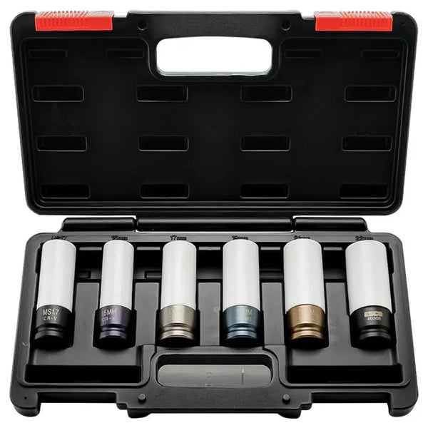 Esco 1/2’ Drive NonMarring Lug Nut Socket Set for Mercedes (6pcs) All Tire All Tire Supply