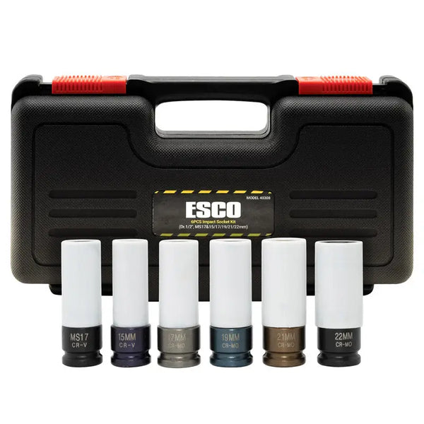 Esco 1/2’ Drive NonMarring Lug Nut Socket Set for Mercedes (6pcs) All Tire All Tire Supply