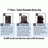 Impact Socket - GP 1 Inch Drive Universal Joint