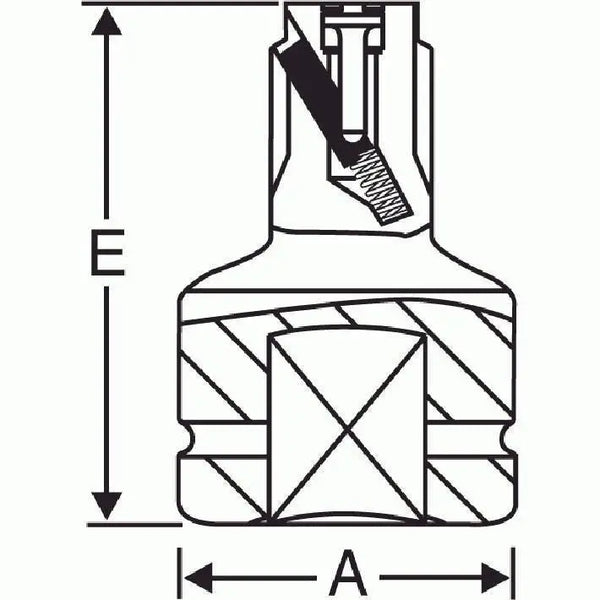 GP 5 Spline Drive Adapters Durable Male Socket Retention All Tire