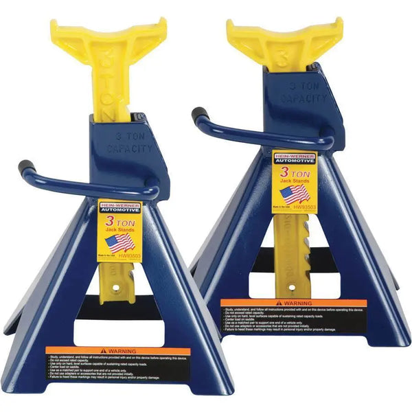 Hein-Werner 3 Ton Capacity Jack Stand - Rugged Design – All Tire