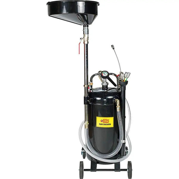 JohnDow Combination Fluid Evacuator and Oil Drain (20 Gal) All Tire