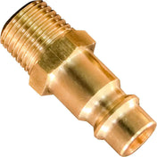 Air Tools - Milton V-Style Brass Hi-Flow Air Plug 1/4 In NPT Male