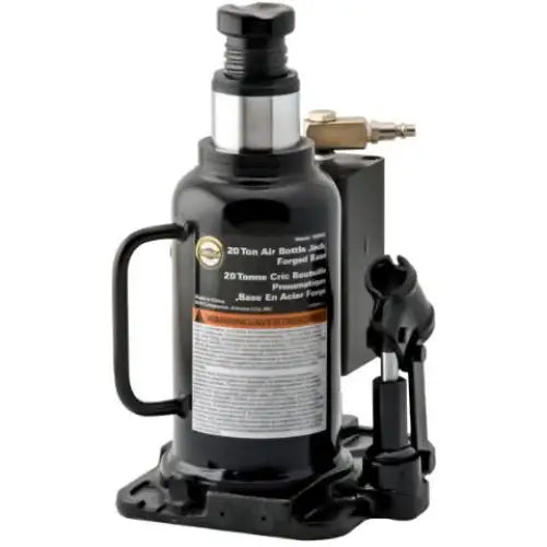 Omega 20 Ton Air Actuated Bottle Jack 18204C - Height Range – All
