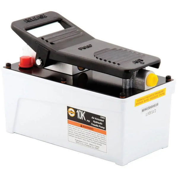 Omega 22903 Air Actuated Foot Pumps, Oil Cap – All Tire Supply