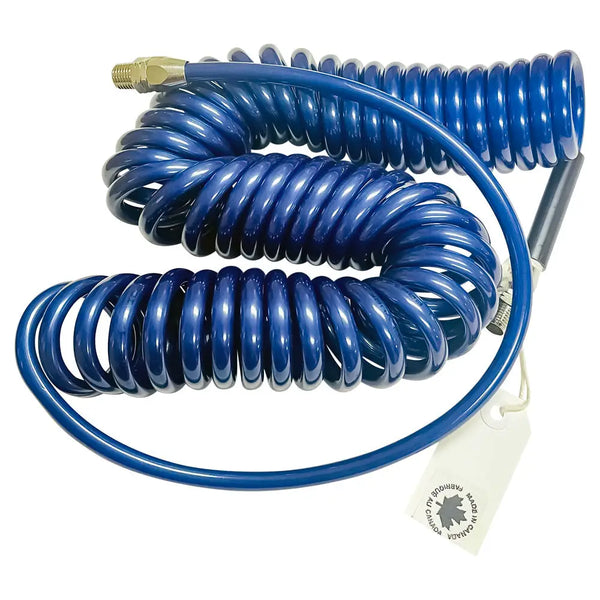 Rema Polyurethane Recoil Air Hose, 1/4Male All Tire Supply