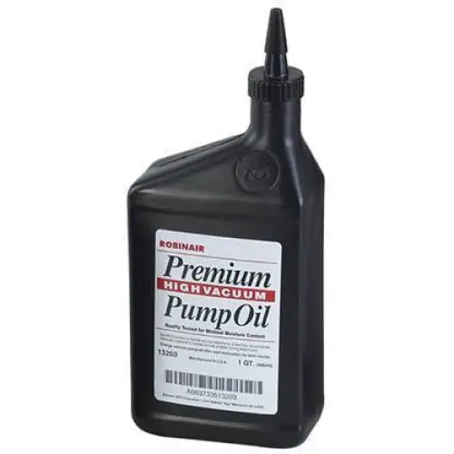 Robinair Premium Vacuum Pump Oil (1qt) Maintain Viscosity All Tire
