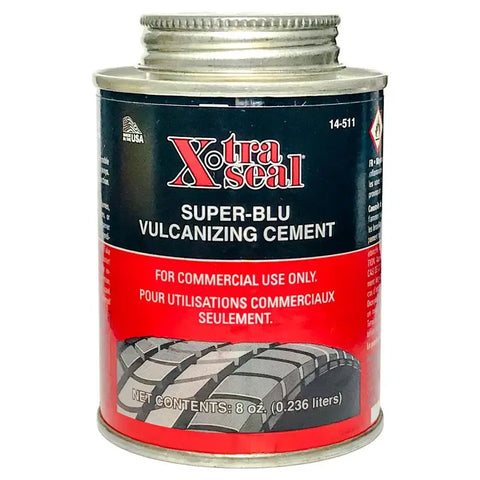 Xtra Seal Super-Blu Vulcanizing Cement (8 oz) - Tire