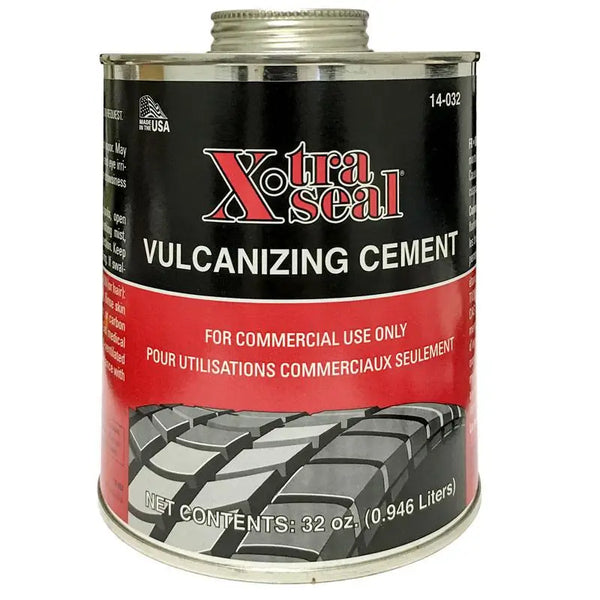 XTra Seal Vulcanizing Cement (32 oz) - Fast Dry, Flammable – All
