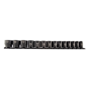 Sunex 1/2 Dr SAE 12-Point Impact Socket Set 2678A