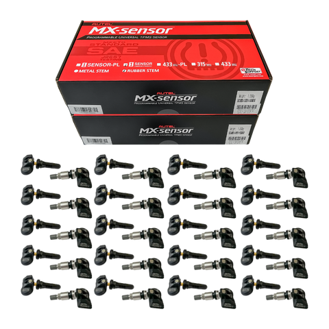 Autel MX-Sensor Rubber/Aluminum TPMS Inventory Kit 40 Pc - 1SENSOR-RM-40