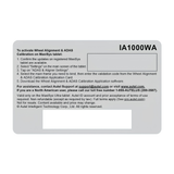 Autel IA1000WAUP Wheel Alignment & ADAS Software Upgrade Card for Ultra S2