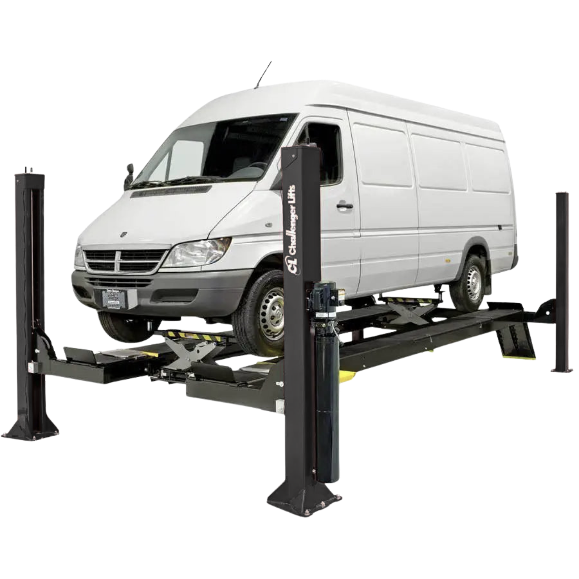 Challenger 4115XFO 4-Post Flat Deck Gen Svc Lift (15,000 – All