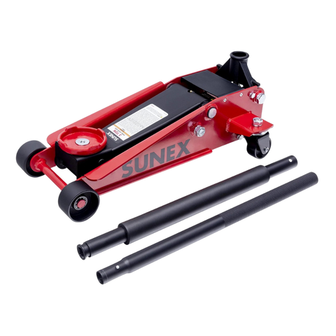 Sunex 3 Ton Steel Hydraulic Floor Service Jack 6603GJ