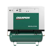 Champion Revolution HQR15F-12 15 HP Quiet Enclosed Air Compressor, 120 Gal, 230V - 3 Ph, 46.6 CFM @ 175 PSI