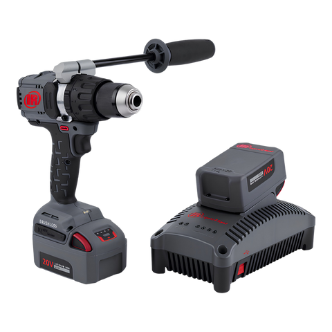 IR D5241-K22 IQV20 20V Hammer Drill Kit, 1/2 in