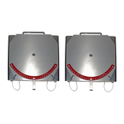 QSP Stainless Truck Turnplates Set, 15K Lb/Plate - 25-24-SSP