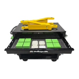 Challenger ACC-CART-PKG EV Adapter Cart w/ Drawer, Slide-Out Shelves, Multi-Brand Adapter Kit