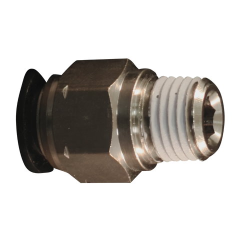 Milton 1/4" MNPT Push-to-Connect Fitting, 3/8" OD (Ea.) - 2200-9