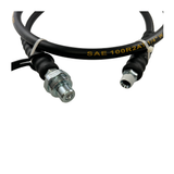 MTP OEM V916 Hydraulic Hose for BB-501, 3/8" x 6', Coupled 3/8"