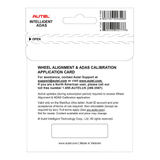 Autel IA1000WAUP Wheel Alignment & ADAS Software Upgrade Card for Ultra S2