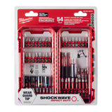 Milwaukee SHOCKWAVE Impact Duty 54PC Driver Bit Set - 48-32-4010