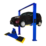 Rotary SPOA7-MP 7,000 lb Two-Post Asymmetric Pad Lift