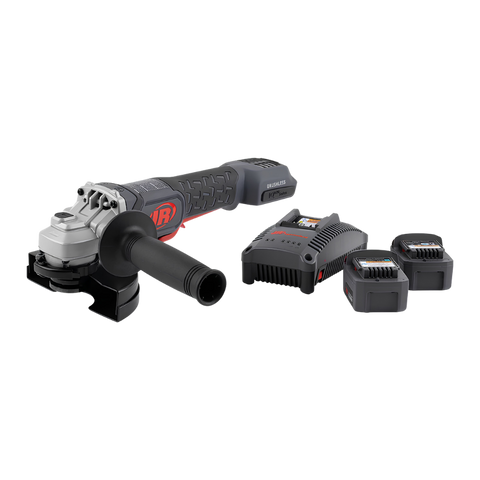 IR G5351-K22 IQV20 20V 4.5/5" Angle Grinder Kit