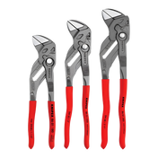 Knipex 3 Pc Black Pliers Wrench Set, 7 1/4"-12" Tools