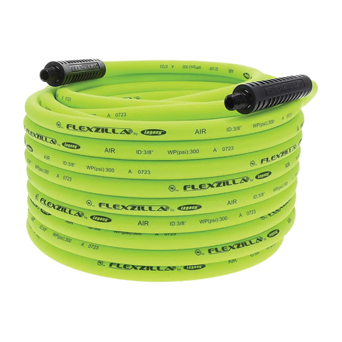 AA 3/8" ID Flexzilla Air Compressor Air Hose, 100 ft. - 48-HFZ38100YW2