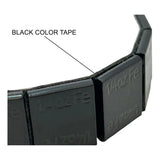 AA 0.25 oz Black Adhesive Weight w/ Black Tape Low Profile