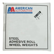 AA 0.25 Oz Roll Style Low-Profile Tape Wheel Weight (704 pcs