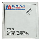AA 0.25 Oz Roll Style Low-Profile Tape Wheel Weight (704 pcs