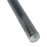 Chrome-plated steel breaker bar with knurled grip for the AA 20 inch 3/4 inch drive breaker bar