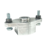 Silver AA 28mm mount demount adapter bracket with bolts and nuts