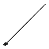 Silver AA 3/4’’ drive breaker bar with black rubber end cap, 40’’ long