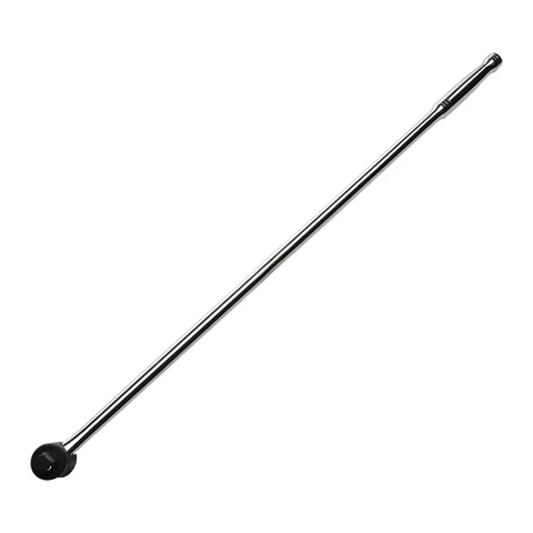 AA 3/4 inch drive breaker bar with chrome telescopic pole and black handle