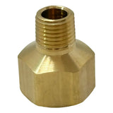 AA Brass Air Hose Reducer 1/2’ Female to 1/4’ Male - 45