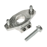 Silver metal mounting bracket with screws and nuts for Tire Changer Duck Head 67-400327