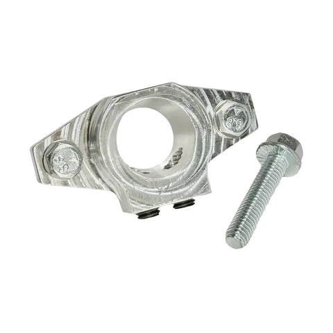 Chrome plated steel bolt and nut set for Tire Changer Duck Head 67-400327 mounting