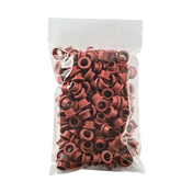 Clear plastic bag with reddish-brown high temp Viton grommets for TR/TV-550 valves