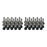 50 AA TR-415 chrome wide base tubeless bias valve stems with chrome caps for light truck