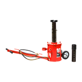 Red AFF 10 ton air lift jack for lifting large trucks, sturdy hydraulic design