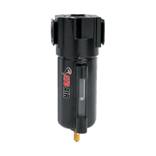 Black ATD-7828 metal air filter for air tools, 100 SCFM max flow